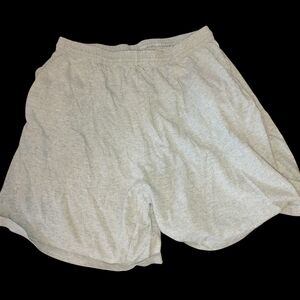 Hanes Men's Heather Gray Athletic Shorts